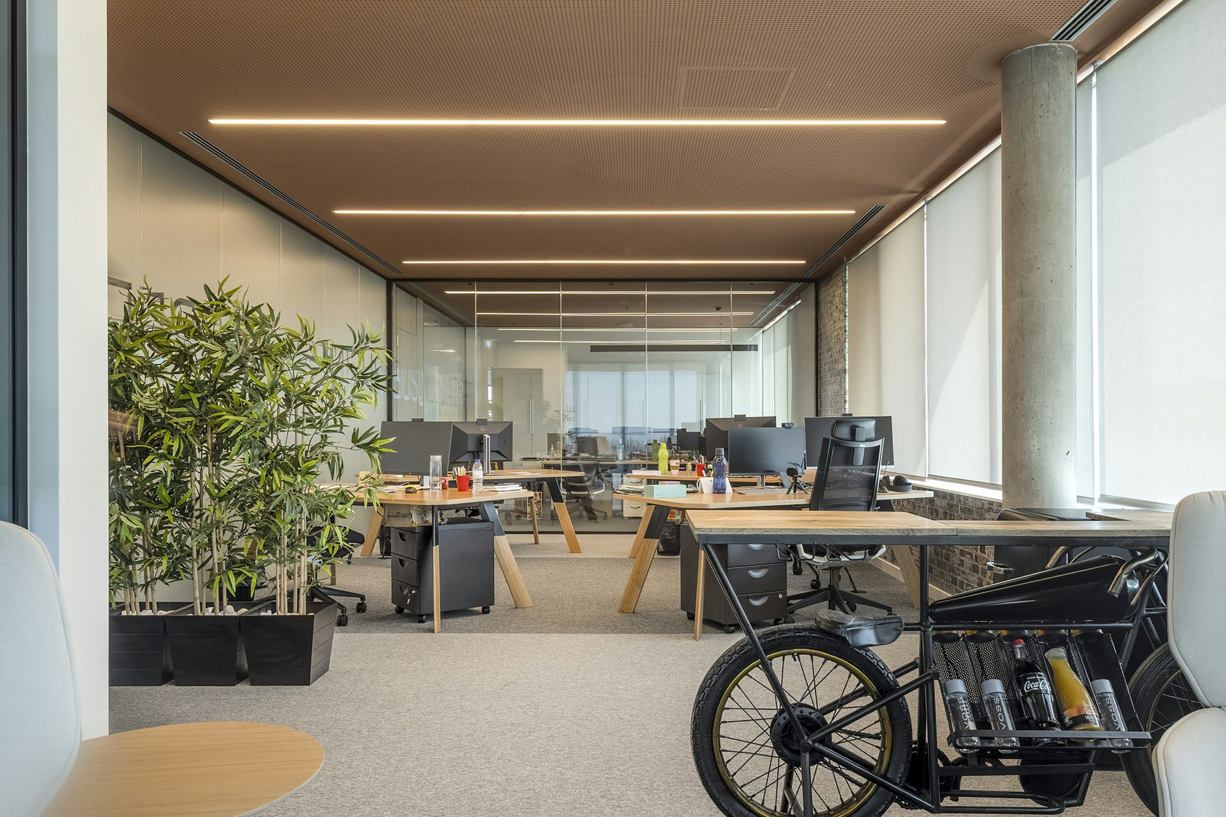 Modern tech workspace. Photo: PHC Software / Unsplash